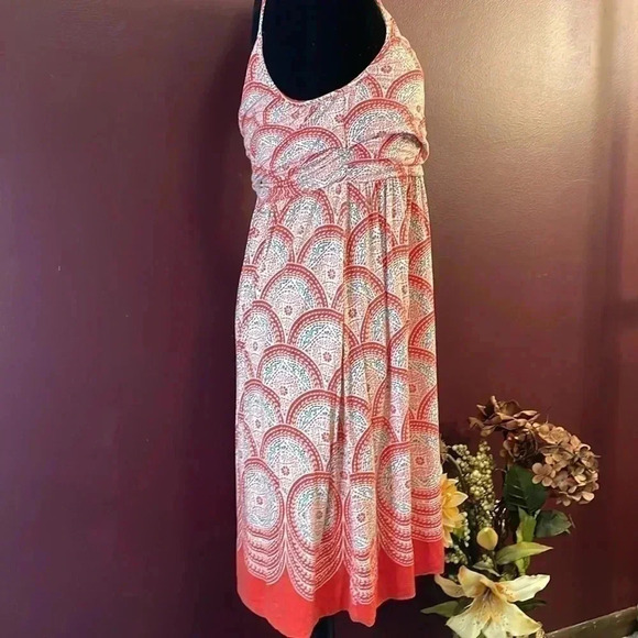 ELLE Women’s Medium Skinny Strap V Neck Dress - Picture 4 of 9